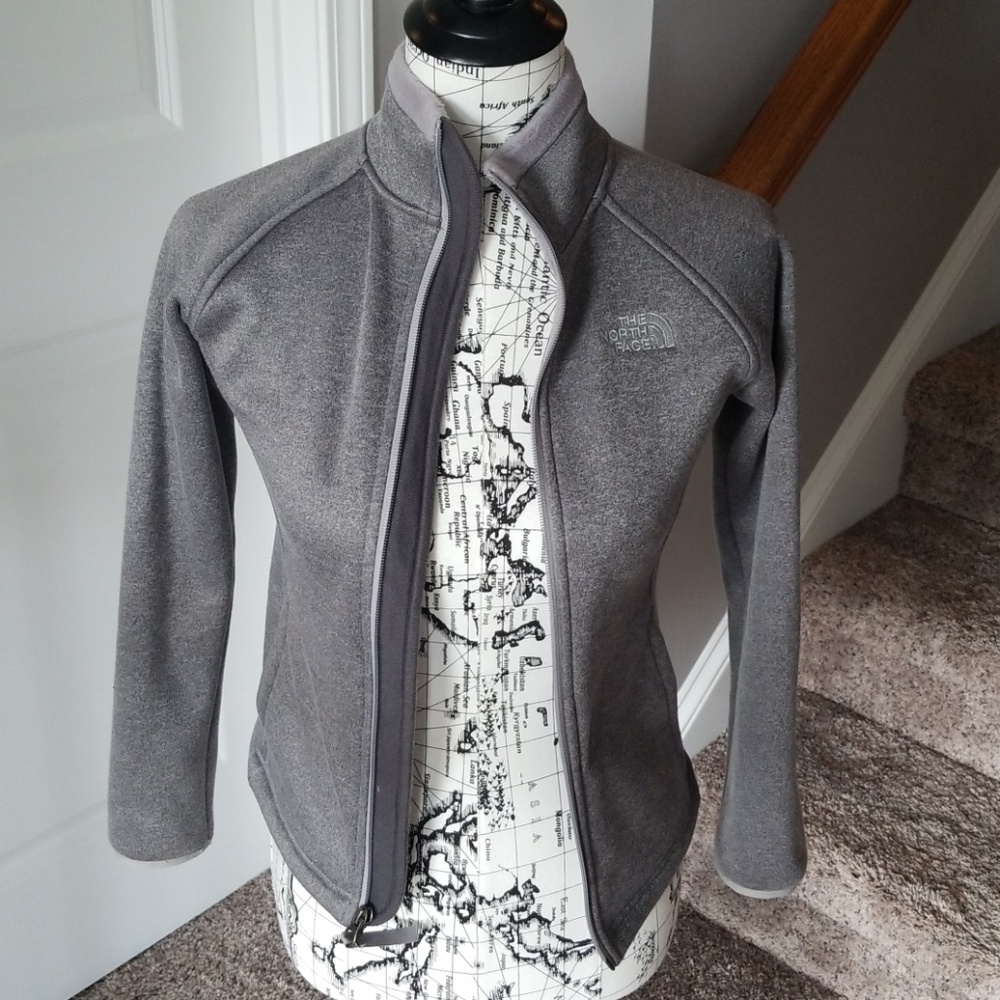 Girls Gray The North Face Jacket